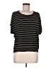 Freeloader Stripes Black 3/4 Sleeve T-Shirt Size M - photo 1