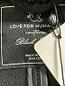 Love for Humanity 100% Polyester Solid Black Coat Size S - photo 6