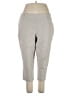 JM Collection Solid Gray Casual Pants Size XXL - photo 1