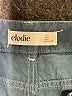 Elodie 100% Cotton Blue Cargo Pants Size M - photo 4