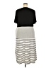 BLOOMCHIC Stripes Gray Casual Dress Size 18 - photo 2
