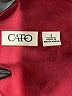 Cato 100% Polyester Burgundy Blazer Size S - photo 6