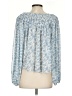 Very J Blue 3/4 Sleeve Blouse Size S - photo 2