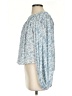 Very J Blue 3/4 Sleeve Blouse Size S - photo 5