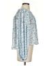 Very J Blue 3/4 Sleeve Blouse Size S - photo 4
