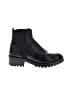 Universal Thread 100% Leather Black Ankle Boots Size 7 - photo 1