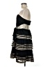 BCBGMAXAZRIA 100% Polyester Stripes Black Cocktail Dress Size 6 - photo 5