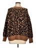 Old Navy Animal Print Brown Pullover Sweater Size L - photo 1