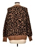 Old Navy Animal Print Brown Pullover Sweater Size L - photo 2