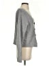 Pink Rose Gray Cardigan Size S - photo 4