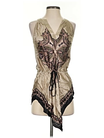 Guess Sleeveless Silk Top (view 1)
