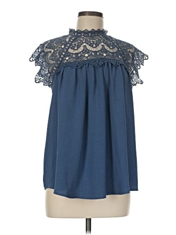 Rain Sleeveless Blouse (view 1)