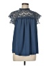 Rain Blue Sleeveless Blouse Size M - photo 1