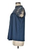 Rain Blue Sleeveless Blouse Size M - photo 5