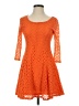 Entro Orange Cocktail Dress Size S - photo 1