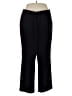 Essentials Solid Black Casual Pants Size 18 Petite - photo 1