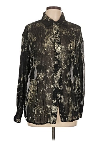 Elan Long Sleeve Button-Down Shirt (view 1)