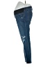 Old Navy - Maternity Color Block Blue Jeans Size 6 - photo 5