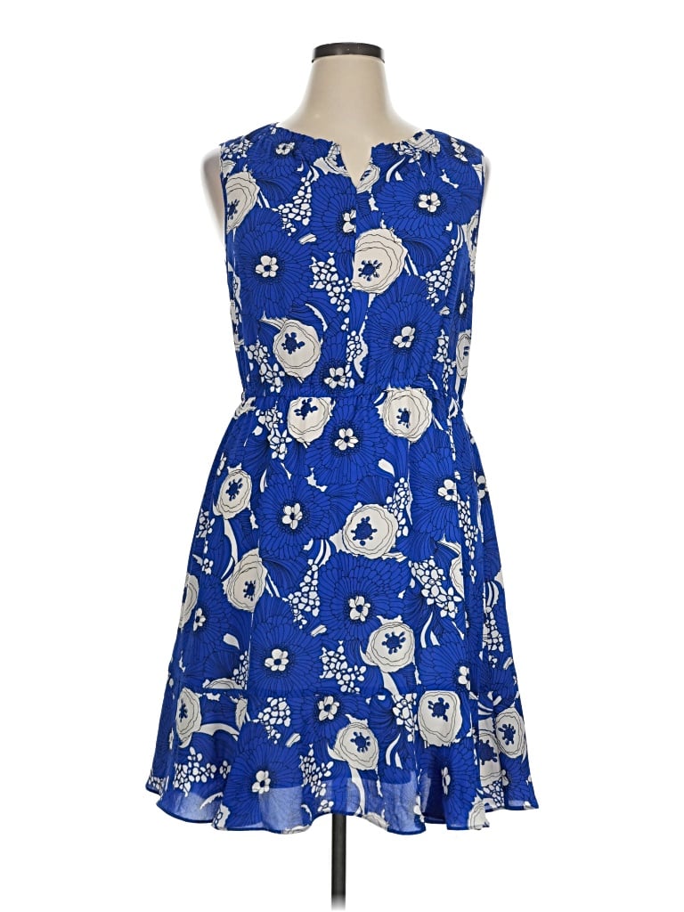 Pre-owned Talbots Casual Dress In Blue