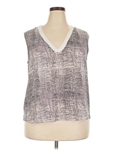 Worthington Sleeveless Blouse (view 1)