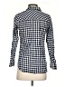 J.Crew Checkered-gingham Blue Long Sleeve Button-Down Shirt Size 0 (petite) - photo 2