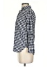 J.Crew Checkered-gingham Blue Long Sleeve Button-Down Shirt Size 0 (petite) - photo 5