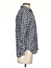 J.Crew Checkered-gingham Blue Long Sleeve Button-Down Shirt Size 0 (petite) - photo 4