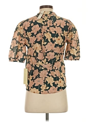 LA MAILLE SEZANE Paris Short Sleeve Blouse (view 2)
