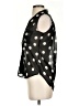 Fun & Flirt 100% Polyester Polka Dots Black Sleeveless Blouse Size S - photo 5