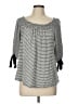 Altar'd State Gray 3/4 Sleeve Blouse Size L - photo 1