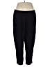 Lands' End Solid Black Active Pants Size 2X - photo 1