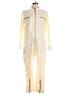 Sandrine Rose Ivory Tan Jumpsuit Size M - photo 2