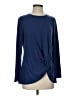 Appleseeds Blue Long Sleeve Top Size S - photo 1