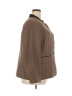 Le Suit 100% Polyester Brown Blazer Size 20 - photo 4