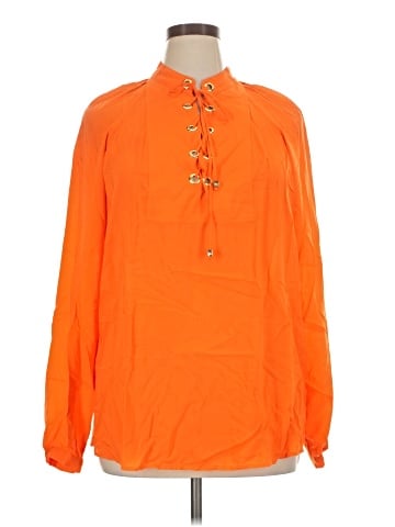 MICHAEL Michael Kors Long Sleeve Blouse (view 1)