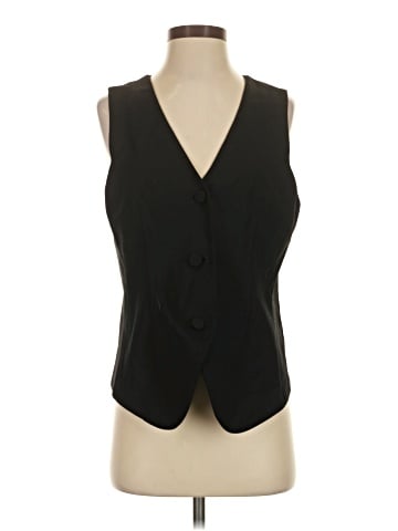 Madewell V-Neck Vest in Wool Blend (view 1)