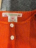 Bonpoint 100% Cotton Orange Cardigan 9-12 MO / 12 MO - photo 3