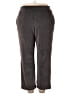 Alfred Dunner Gray Casual Pants Size XL - photo 1