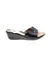 B.O.C Black Wedges Size 10 - photo 1