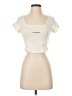 Converse Ivory Short Sleeve Top Size XS - photo 1