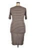 Lularoe Stripes Brown Casual Dress Size 3XL - photo 2