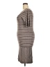 Lularoe Stripes Brown Casual Dress Size 3XL - photo 5