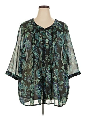 Blair 3/4 Sleeve Blouse (view 1)