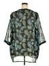 Blair 100% Polyester Teal 3/4 Sleeve Blouse Size 3XL - photo 2
