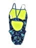 Speedo Graphic Blue One Piece Swimsuit Size 10 - photo 2