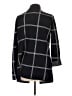 Ann Taylor LOFT 100% Cotton Plaid Black Coat Size L - photo 2