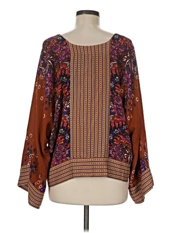 Free People 3/4 Sleeve Blouse (view 2)