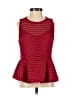 Maje 100% Polyester Red Sleeveless Blouse Size Sm (1) - photo 1
