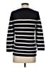 J.Crew Collection 100% Cashmere Stripes Blue Cashmere Pullover Sweater Size S - photo 2