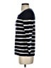 J.Crew Collection 100% Cashmere Stripes Blue Cashmere Pullover Sweater Size S - photo 5